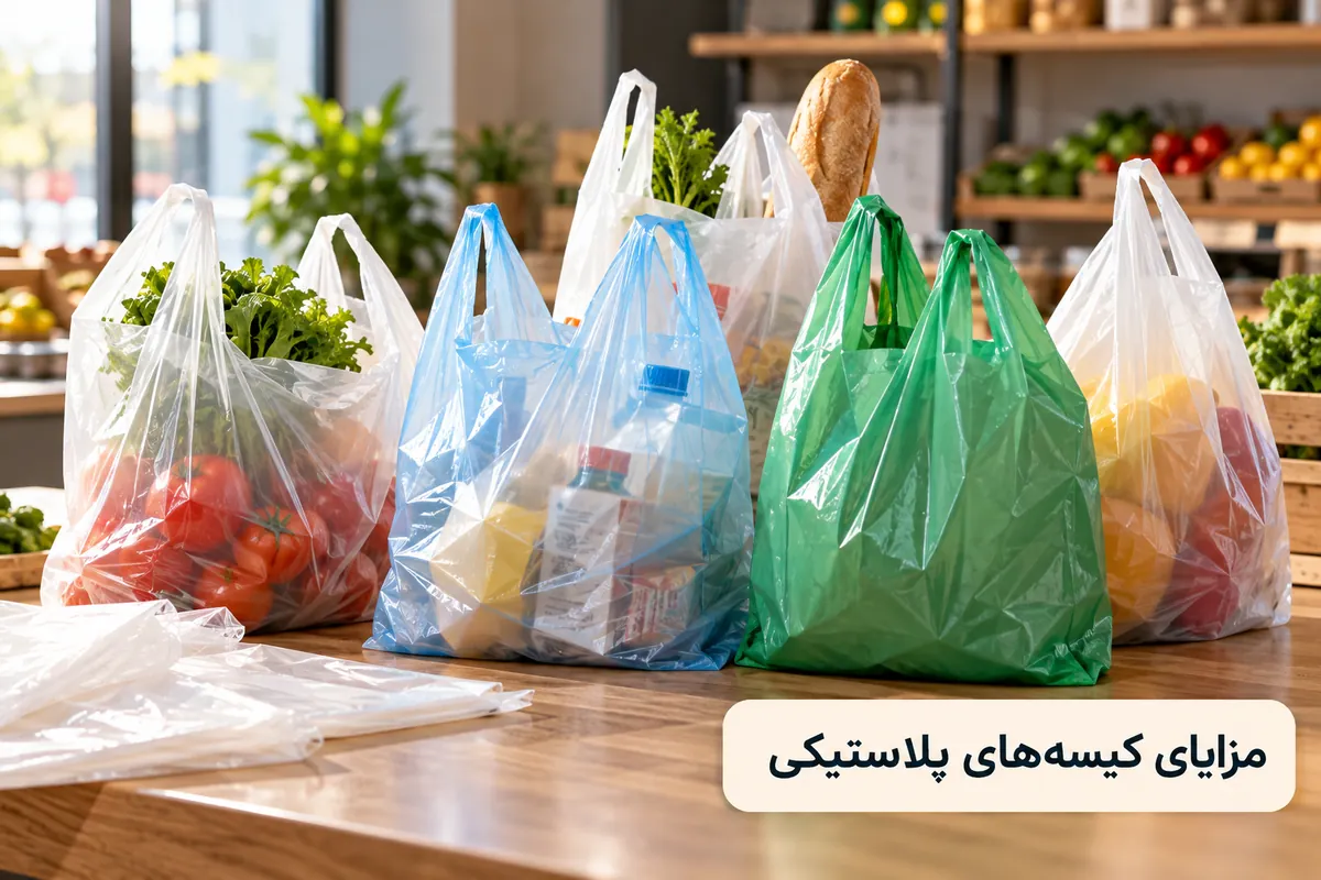 مزایای کیسه های پلاستیکی