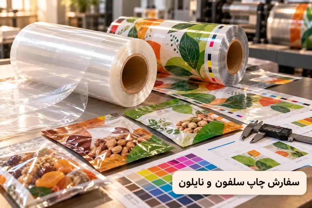 راهنمای سفارش چاپ