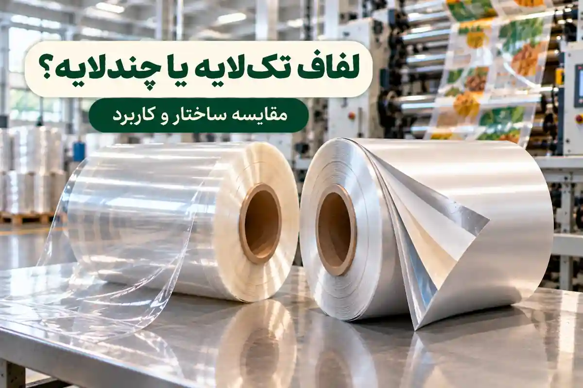 تفاوت لفاف تکلایه و چندلایه