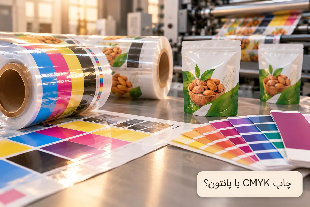 CMYK یا پانتون