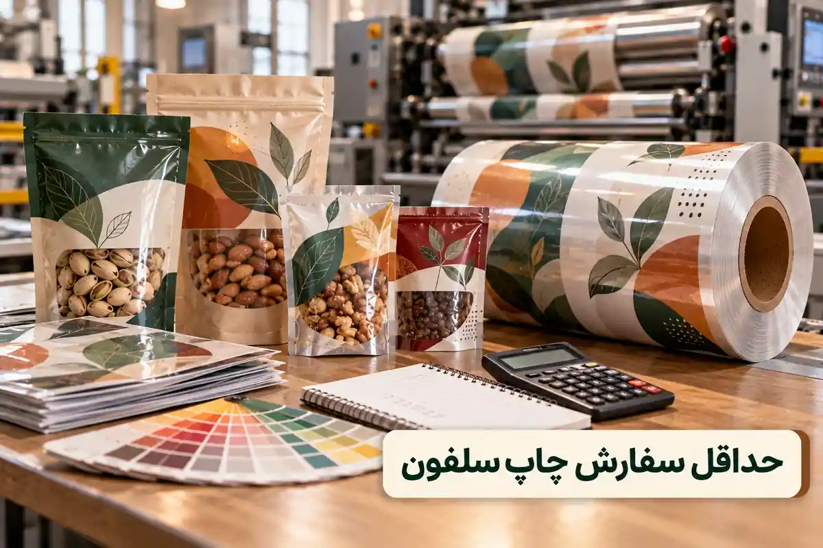حداقل سفارش چاپ سلفون