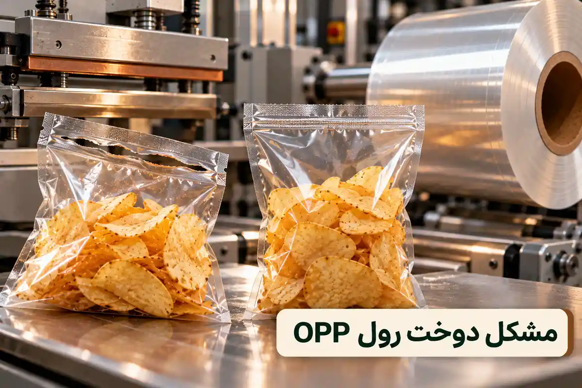 مشکل دوخت رول OPP