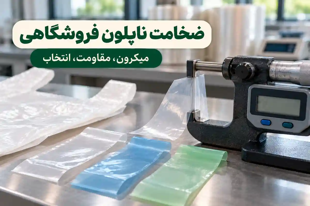 ضخامت نایلون فروشگاهی